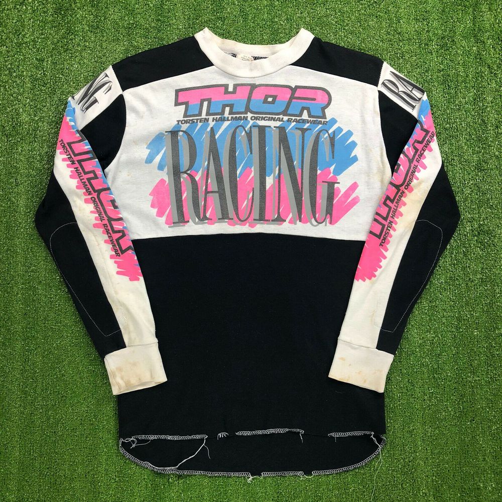 80’s Thor Racing Torsten Hallman Motocross Jersey